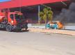 Kombi pega fogo e mobiliza Bombeiros no centro de Alta Floresta