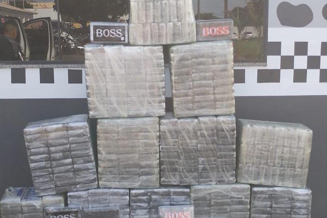 Polícia Militar apreende mais de quatro toneladas de drogas em janeiro no Estado