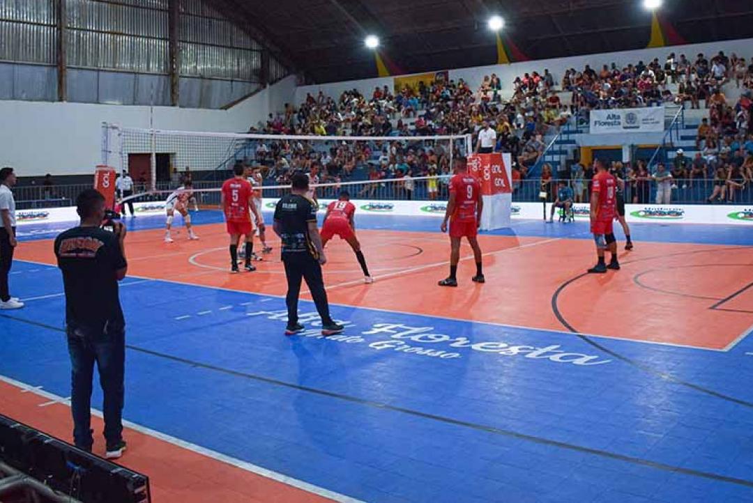 Vôlei Alta Floresta perde a segunda consecutiva e cai novamente na tabela