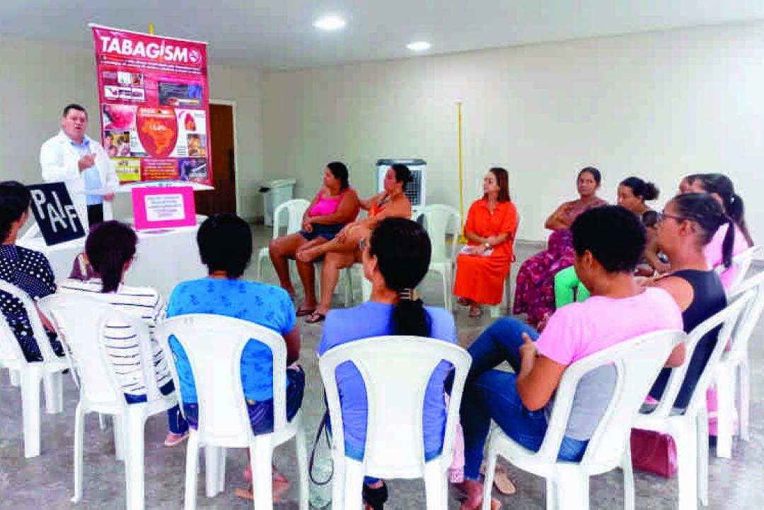 Secretarias de Saúde e Assistência Social e Cidadania desenvolvem ação conjunta no enfrentamento ao tabagismo