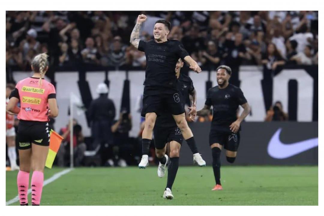 Corinthians vence o Santos com golaço de Garro e vai à final do Paulistão