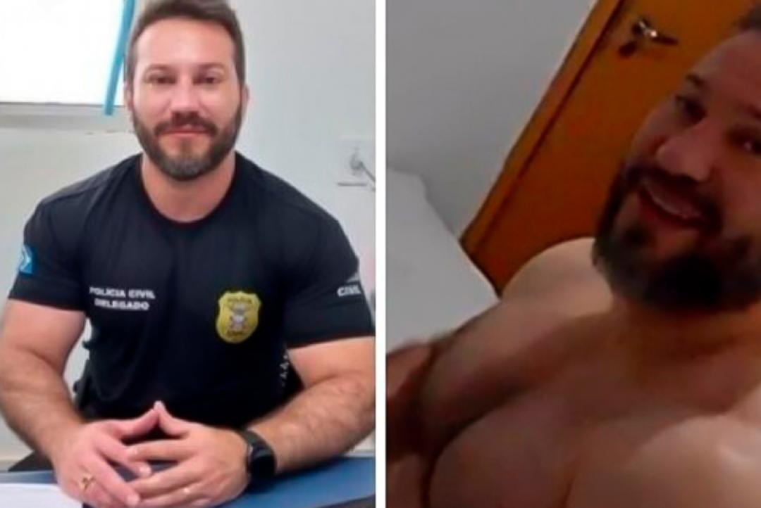 Delegado e ex-candidato a prefeito que teve vídeo íntimo vazado é exonerado em MT