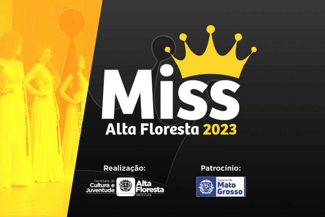 Inscrições do Miss Alta Floresta seguem até quarta-feira