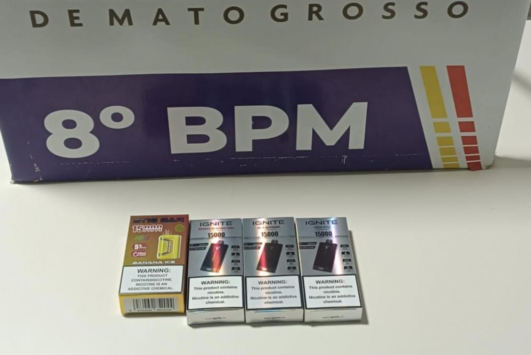 PM prende funcionária de tabacaria em Alta Floresta  