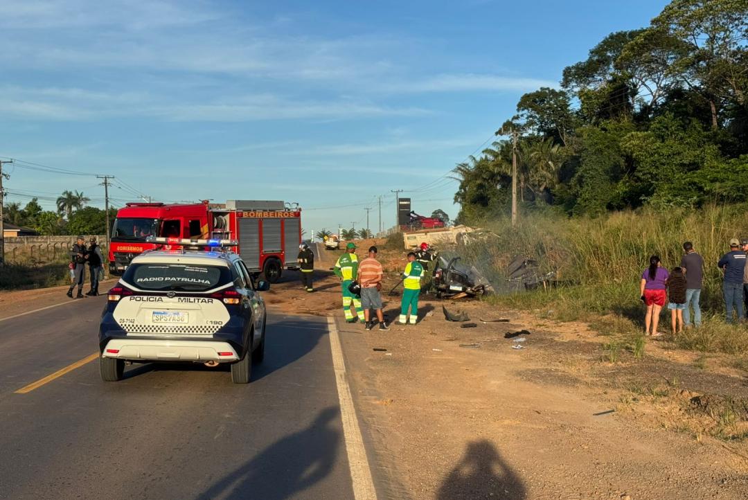 Um morto e vítimas graves em acidente na MT 208