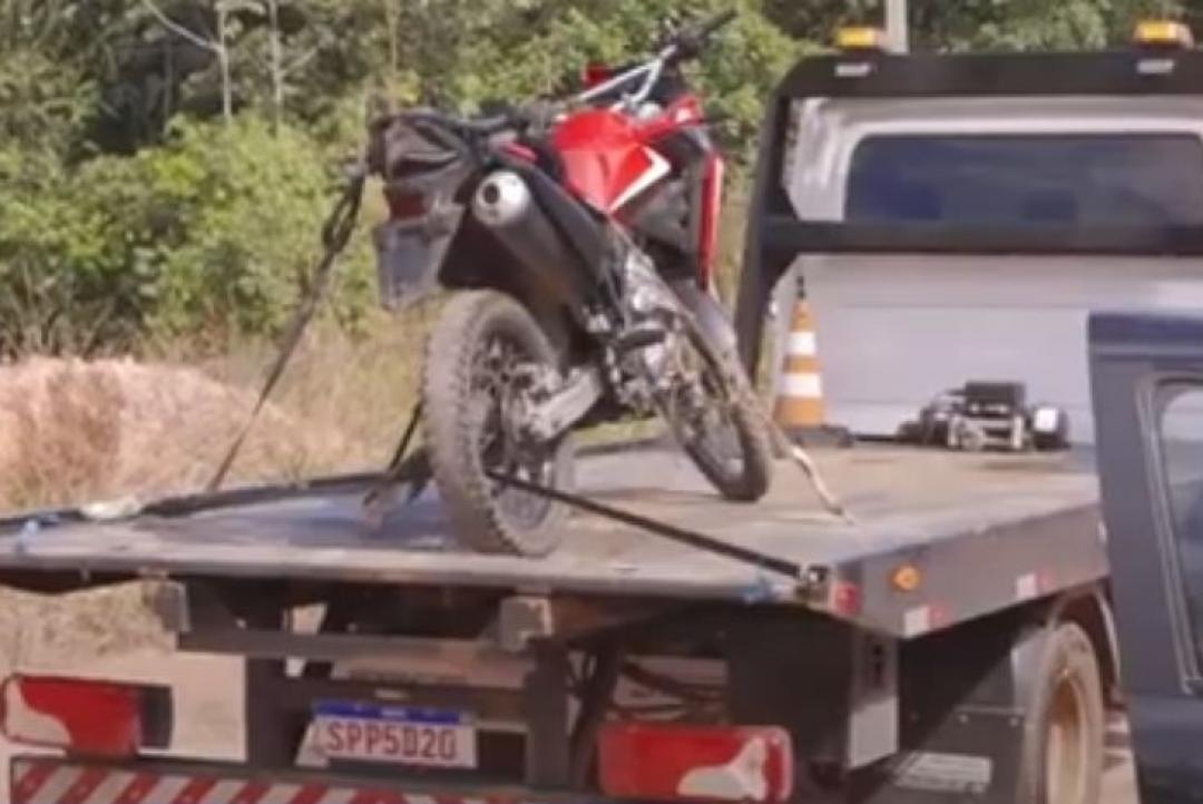 Investigadores da Polícia Civil localizam moto furtada em Alta Floresta