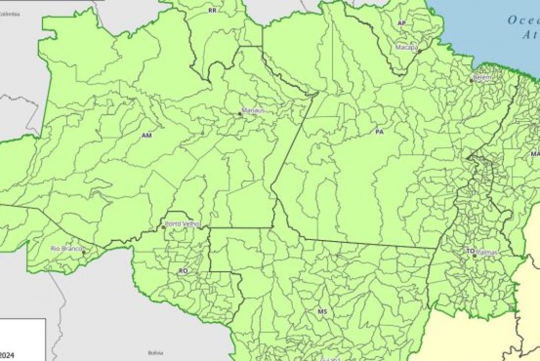 IBGE troca siglas de MT por MS e retira identificação do Acre de mapa divulgado