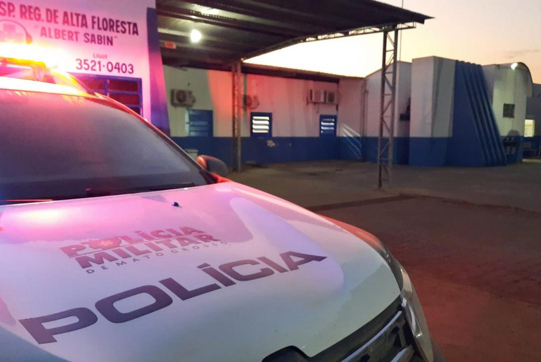 Homem é atropelado na MT-208 e está entubado em estado grave no Hospital Regional