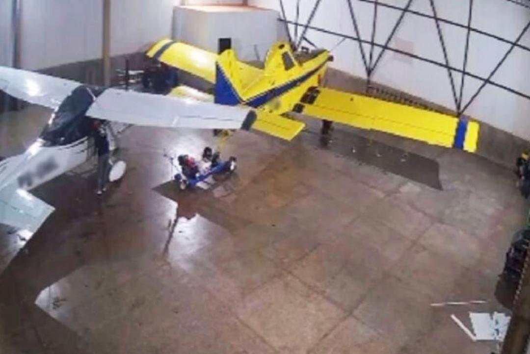 Fazenda é invadida e ladrões tentam levar avião em Tabaporã