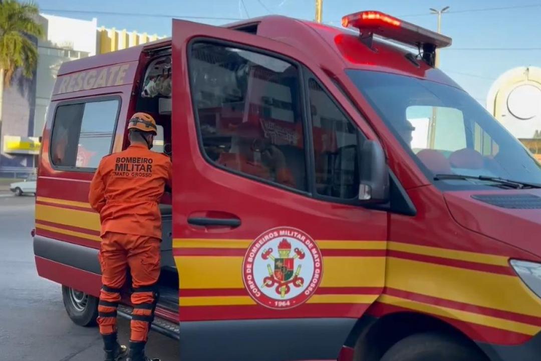 Ciclista fica ferido após ser atropelado por carro em Alta Floresta