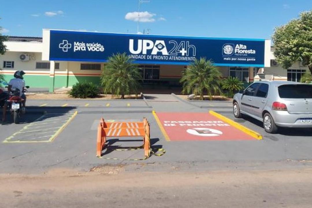 Prefeitura de Alta Floresta coloca placa de UPA que “não existe”  