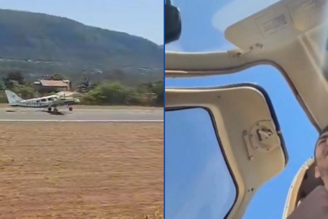 Avião com deputado de MT enfrenta falha e faz pouso forçado