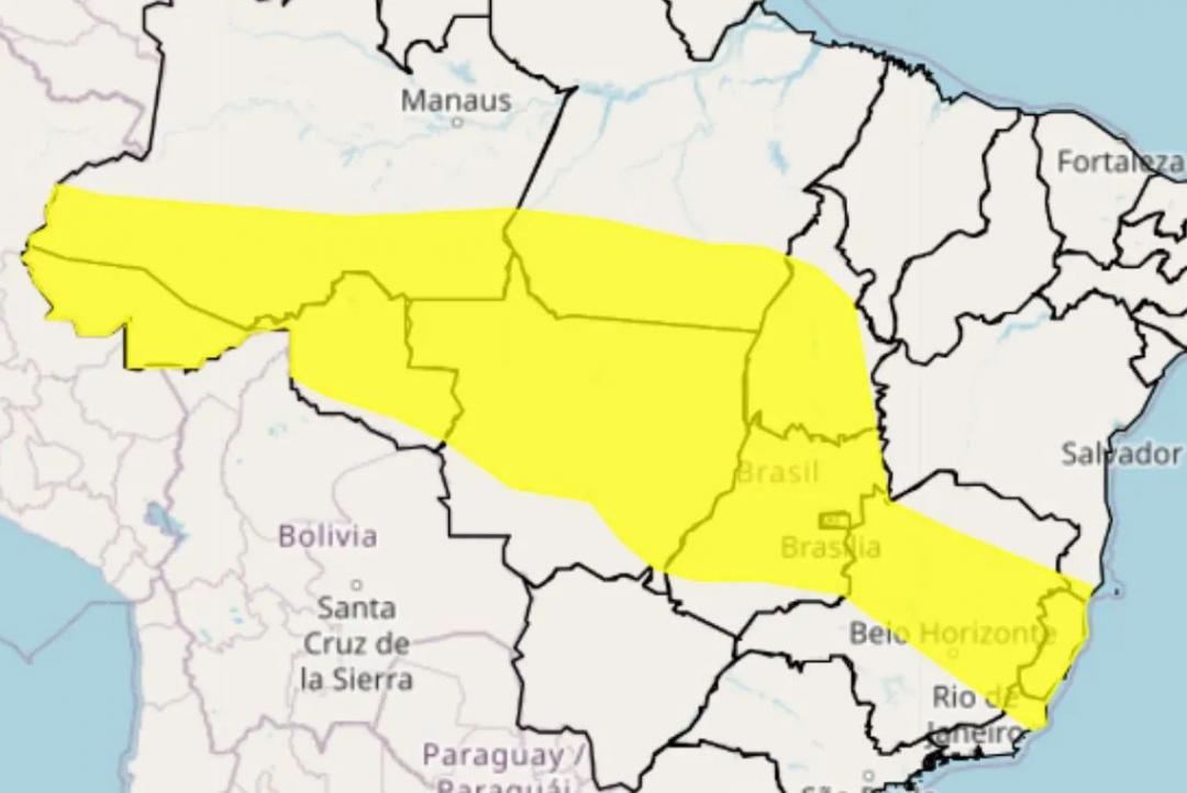 Calor segue em Alta Floresta com pancadas de chuva no fim do dia