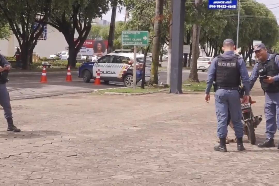 Motociclista é flagrado com placa adulterada em Alta Floresta
