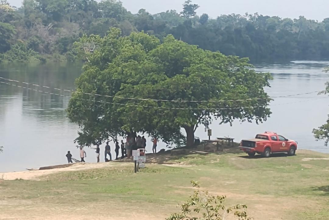 Localizado o corpo do homem que se afogou no Rio Teles Pires em Nova Canãa