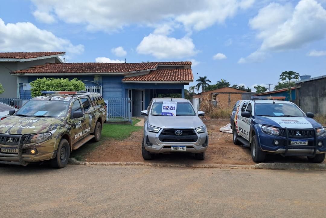 Veículo clonado é localizado em oficina após trabalho das forças policiais