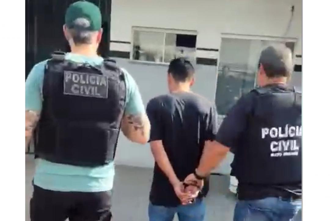 Preso autor de roubo à tabacaria em Alta Floresta (Veja Vídeo)