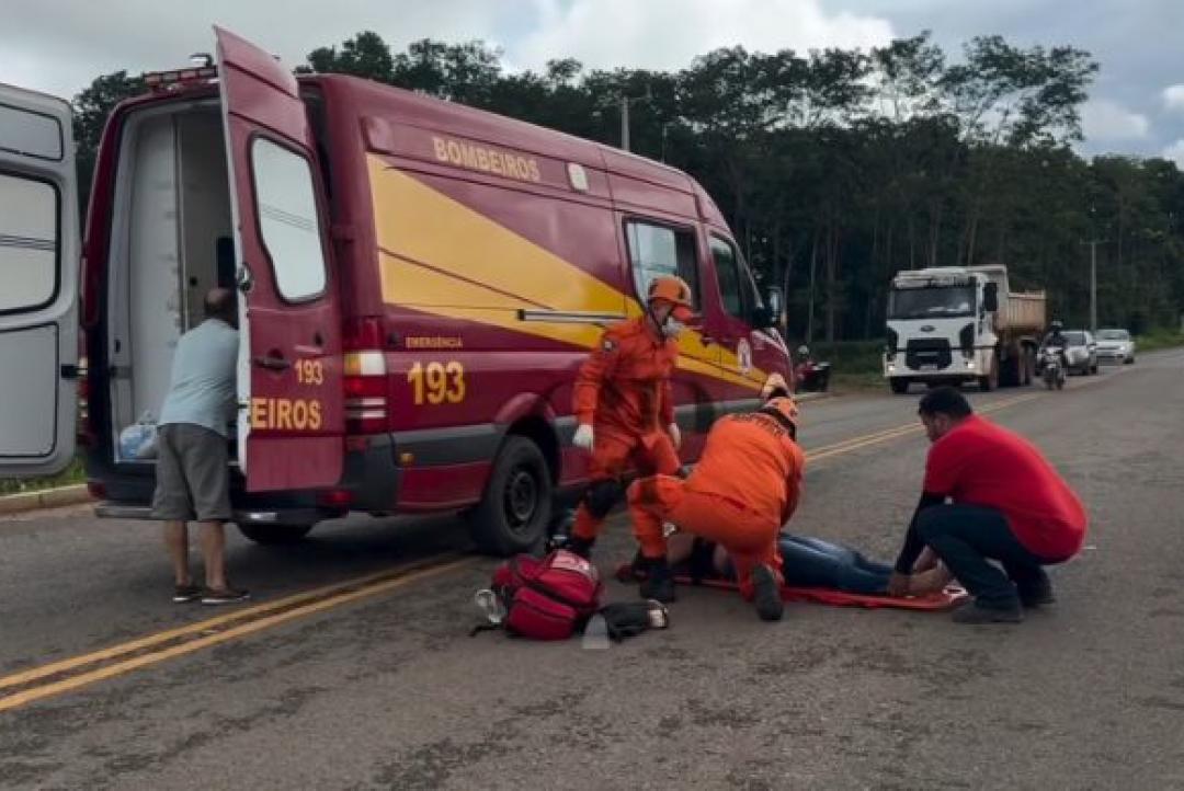 Grave acidente deixa criança com suspeita de traumatismo craniano na MT 325 em Alta Floresta