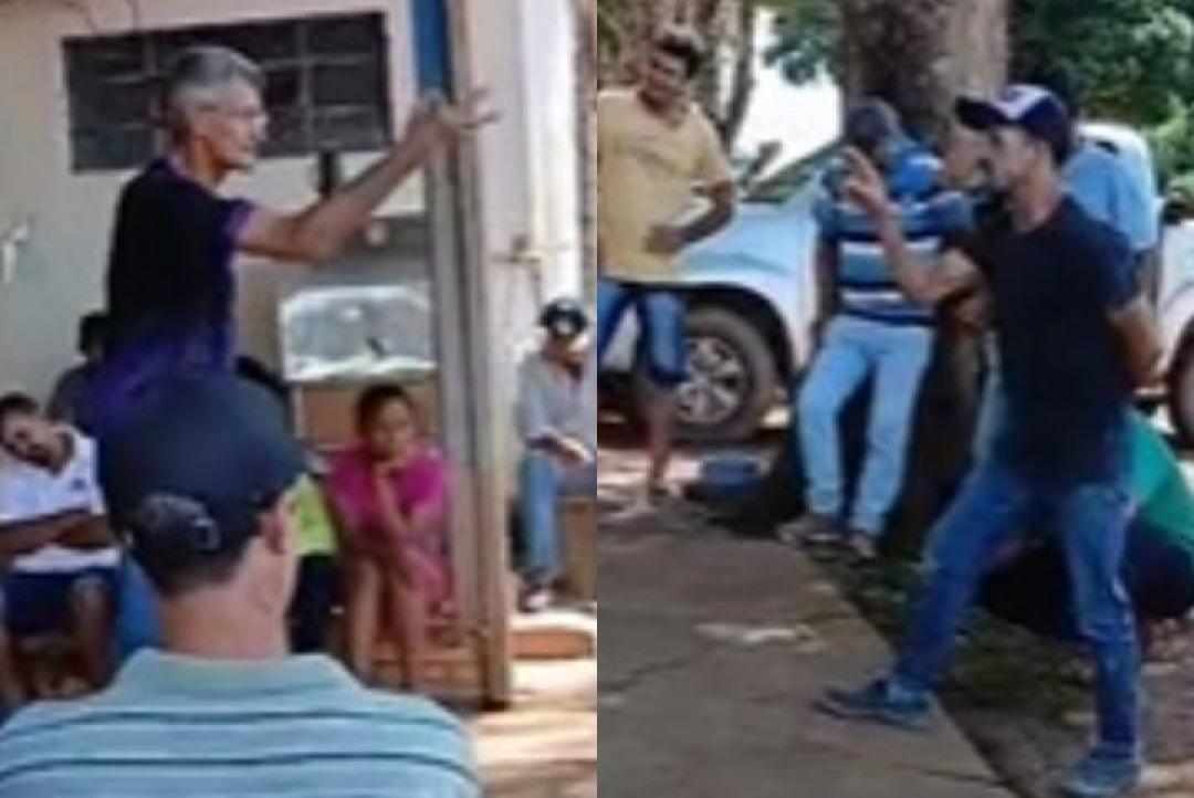 Prefeito se irrita e “bate boca” com servidores da coleta em Alta Floresta