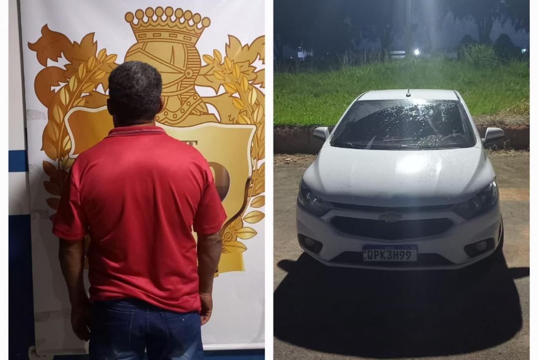 Veículo com indícios de adulteração é apreendido durante abordagem policial