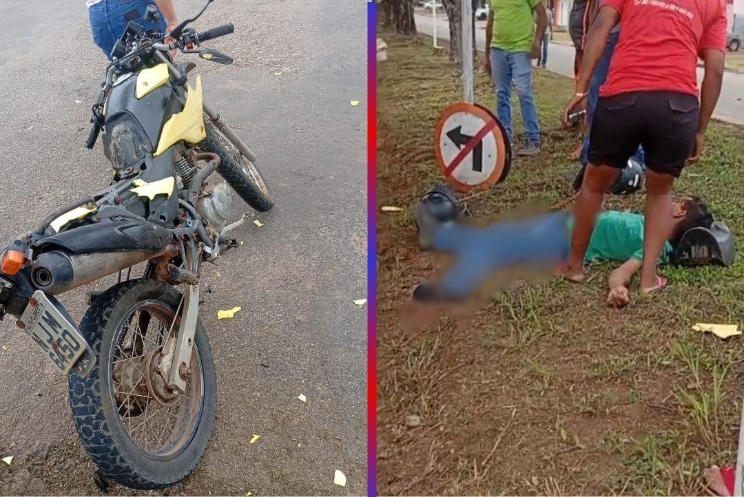 Colisão entre motocicletas deixa quatro feridos 