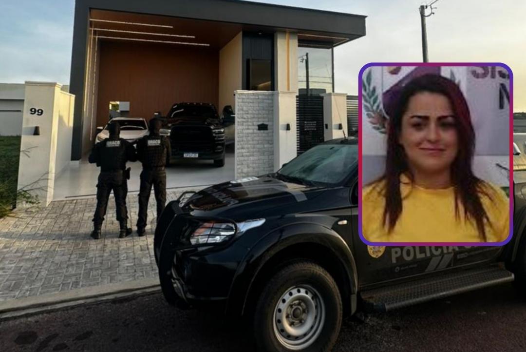Angeliquinha, apontada como líder do Comando Vermelho em Alta Floresta, é alvo de operação contra esquema de R$ 20 milhões