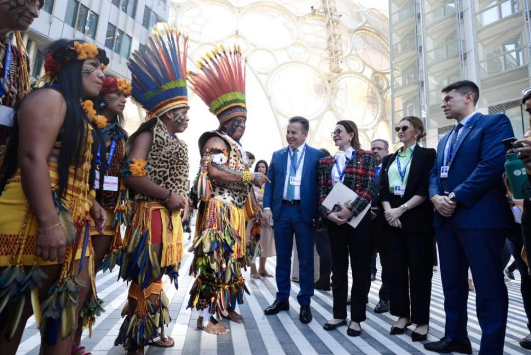 Projetos da primeira-dama e Governo de MT estão inovando a política brasileira, afirma cacique pareci