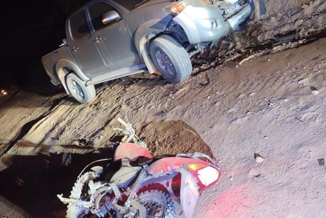 Motociclista morre após colisão com caminhonete em estrada rural de Apiacás