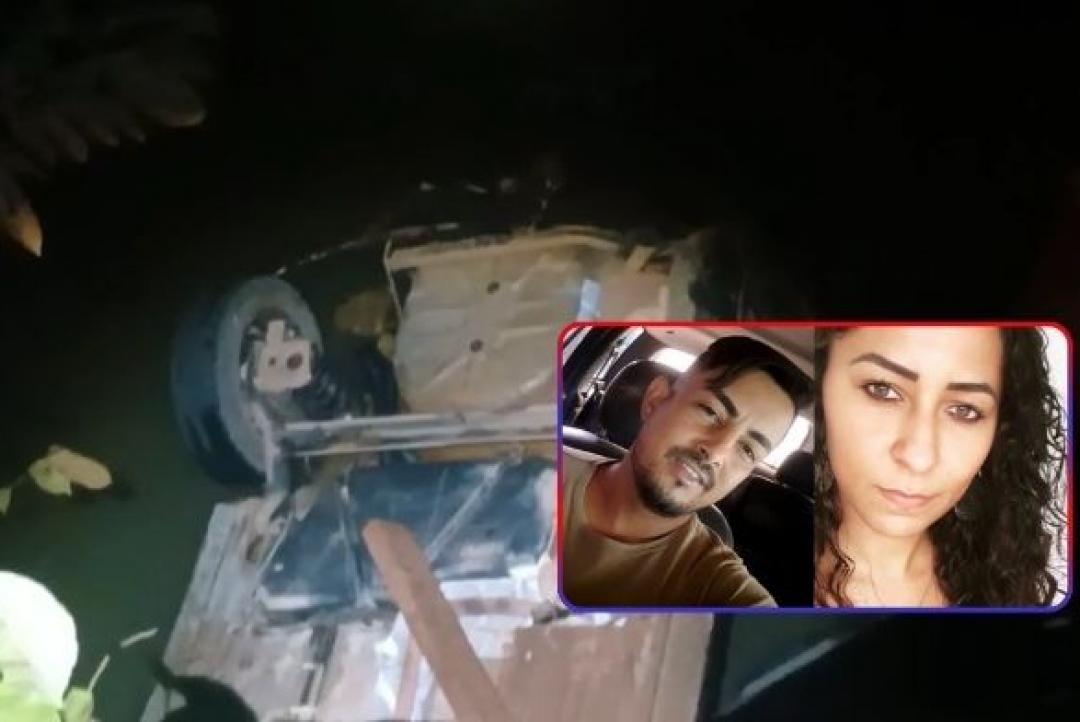 Identificadas as vítimas de acidente que matou casal após carro cair de ponte na MT-325 em Alta Floresta