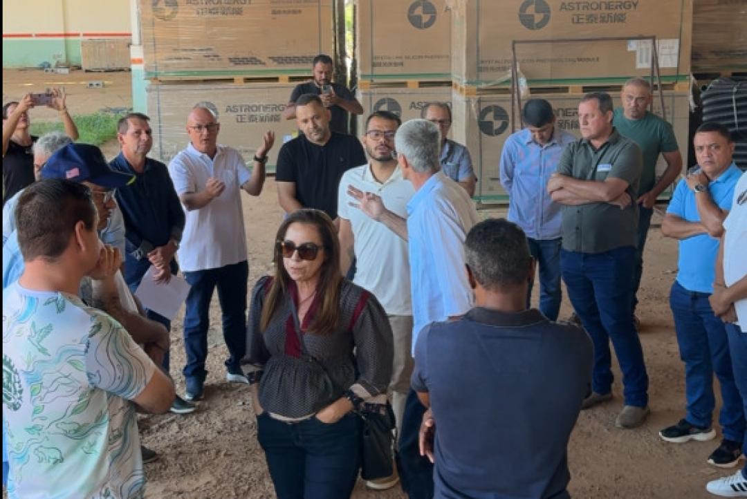 Reunião sobre usina fotovoltaica de R$ 10 milhões termina em bate-boca entre prefeito e vereadores em Alta Floresta