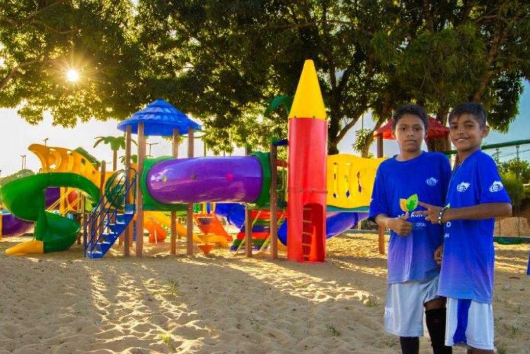 Prefeitura de Alta Floresta abre licitação de R$ 2,2 milhões para instalação de playgrounds e academias em praças
