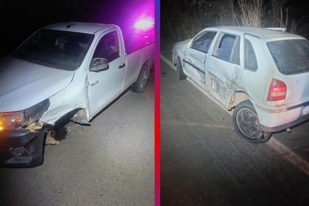 Motorista embriagado invade contramão, atinge carro de família que voltava de culto e acaba preso