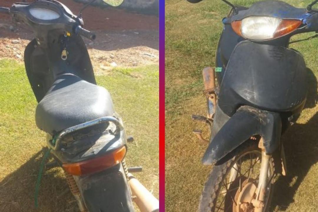 Adolescente de 14 anos é flagrada com moto furtada durante abordagem na MT-208