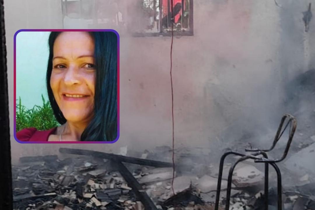 Mulher morre após sofrer queimaduras em 90% do corpo durante incêndio em residência em Alta Floresta
