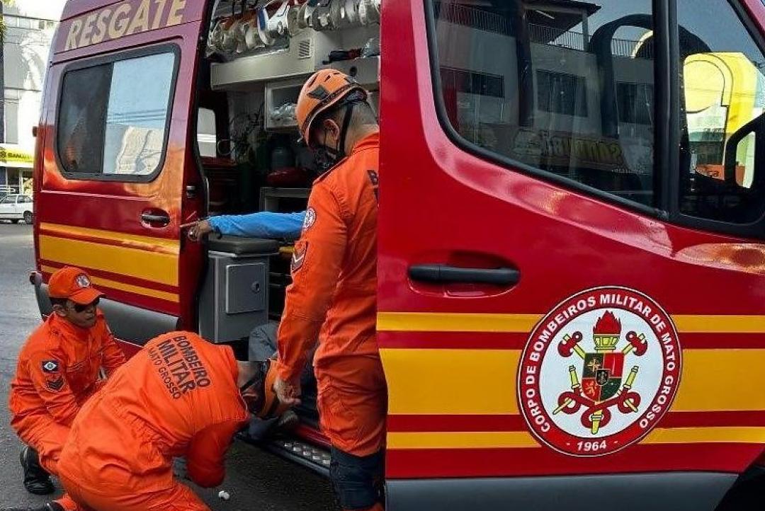 Homem é socorrido desorientado após ser encontrado caído em via pública de Alta Floresta