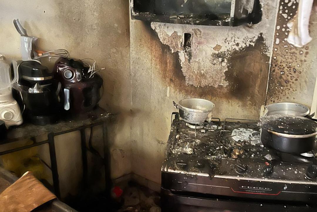 Criança de 11 anos é encaminhada à UPA após inalar fumaça durante princípio de incêndio em Alta Floresta