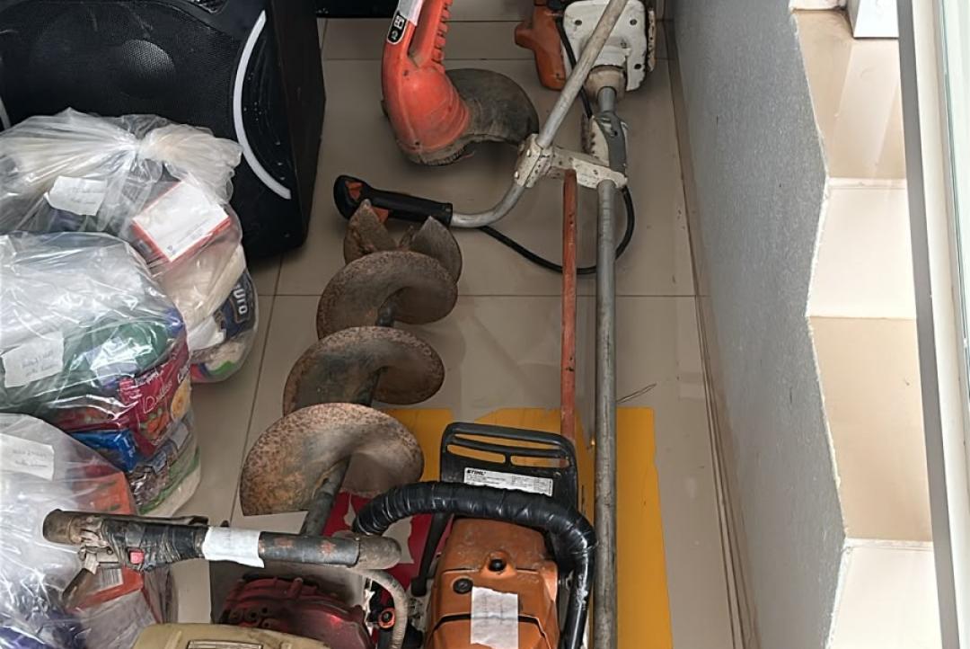 Polícia Civil procura donos de equipamentos recuperados após operação em Alta Floresta