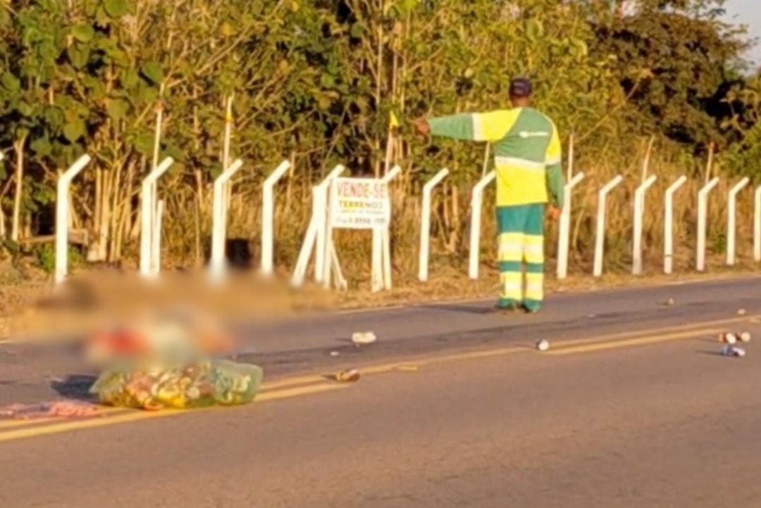 Catador de latinhas morre atropelado na MT-208 entre Alta Floresta e Carlinda
