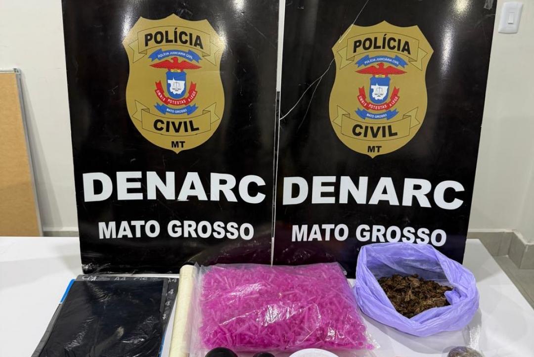 Polícia Civil prende investigado por comandar tráfico de drogas em Nova Bandeirantes e região Norte de Mato Grosso