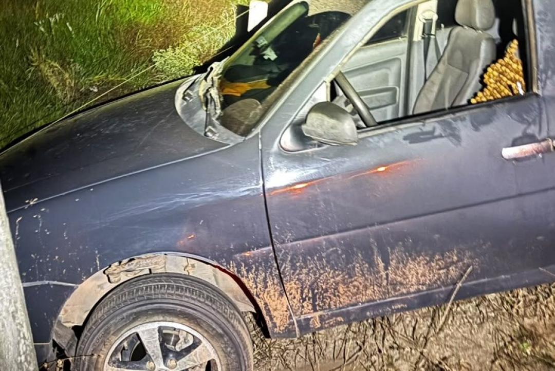 Motorista sem habilitação se envolve em acidente e admite consumo de álcool na MT-320