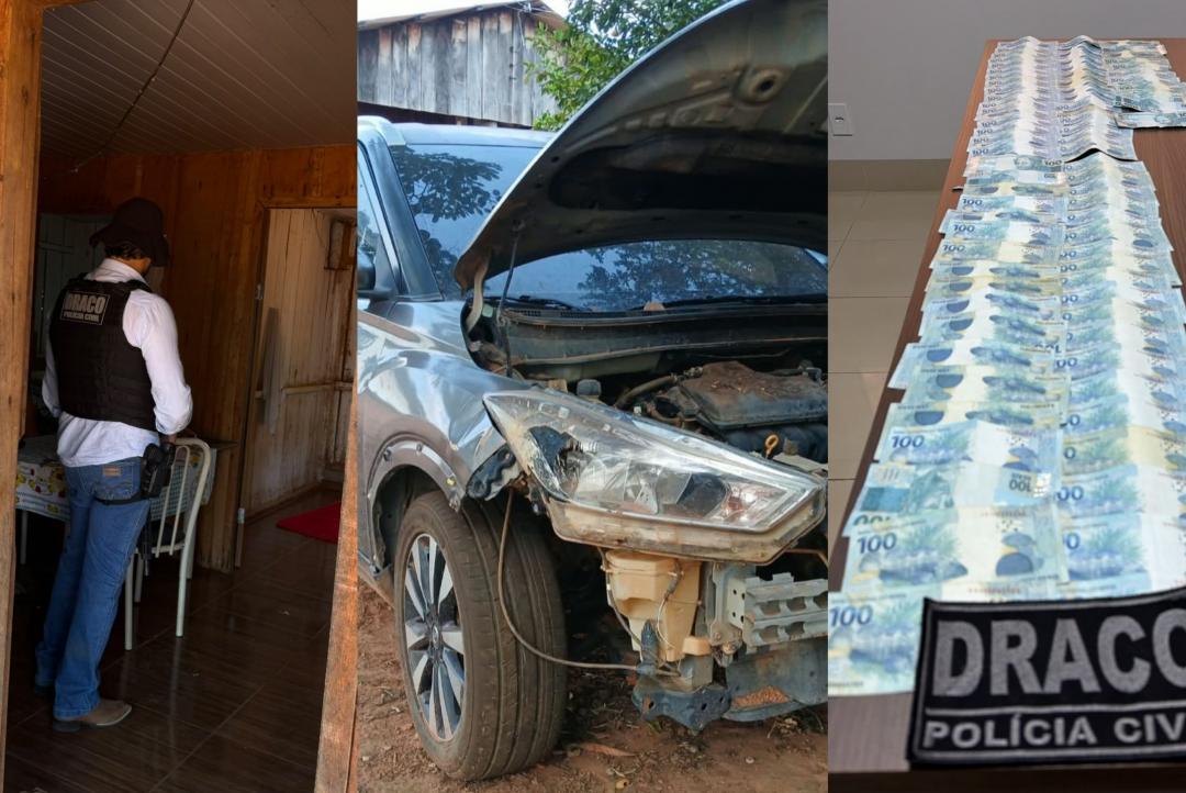 Polícia Civil cumpre 51 ordens judiciais contra célula de facção criminosa em Sinop