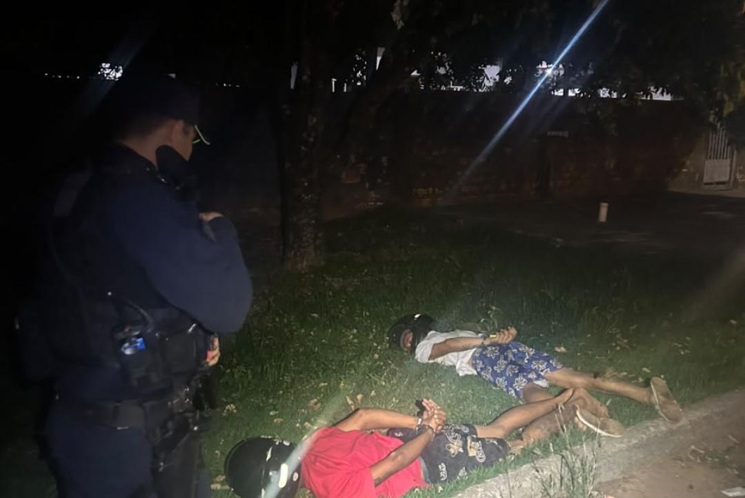 Motociclista sem CNH foge da PM, provoca acidente e acaba preso em Alta Floresta