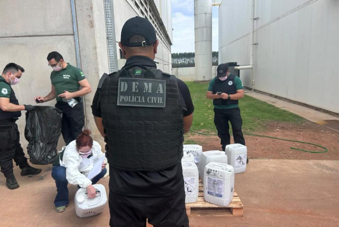 Operação contra comércio irregular de agrotóxicos cumpre mandados em Alta Floresta e outras seis cidades de MT