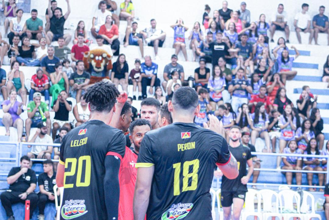 Jogo de estreia em casa do Vôlei Alta Floresta pela Super Liga B terá entrada gratuita