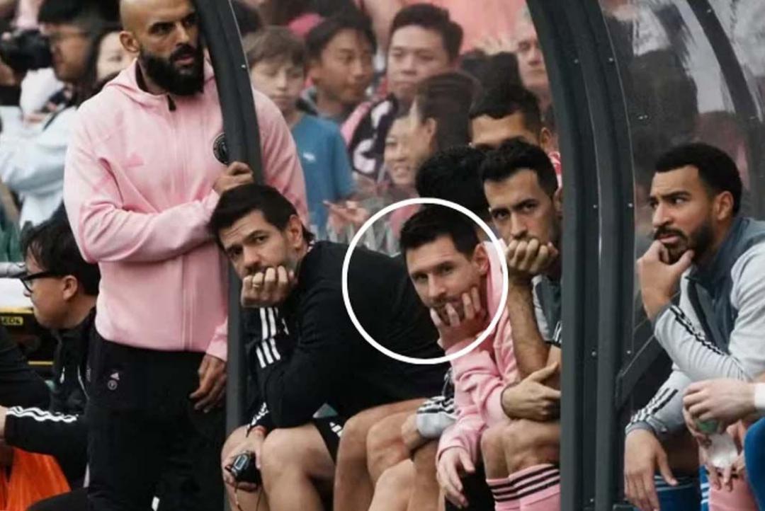 Com Messi na reserva, torcedores pedem reembolso e vaiam Beckham