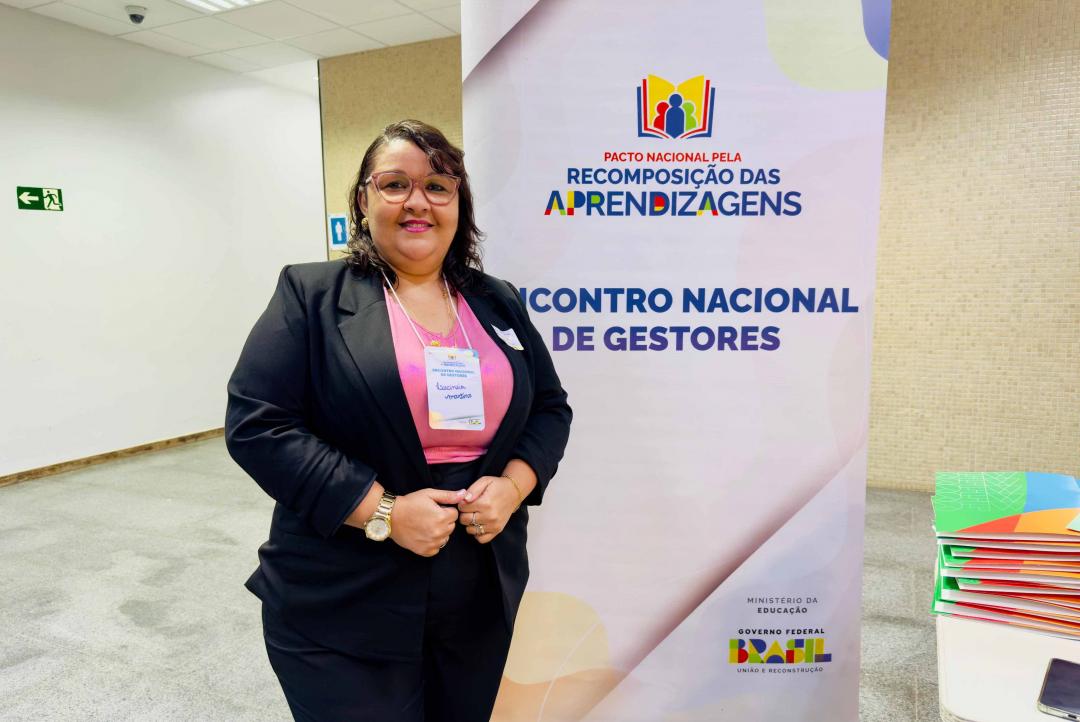 Mato Grosso e Alta Floresta são representados no Encontro Nacional de Gestores pela secretária Lucinéia de Matos