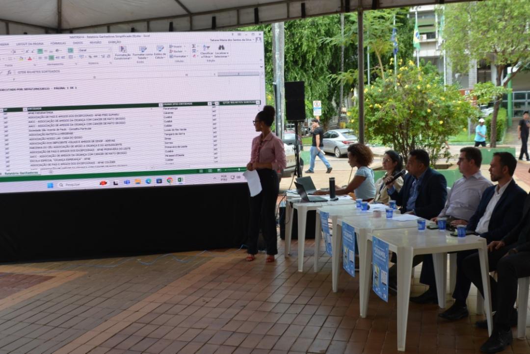 Sorteio do Nota MT na praça contempla 1.010 consumidores