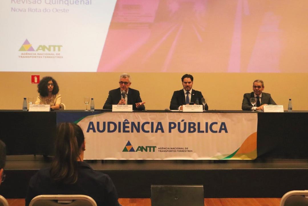 Audiência pública da ANTT apresenta novos investimentos no contrato de concessão da BR-163