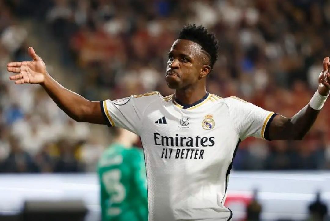 Vinícius Júnior é eleito o melhor jogador do mundo