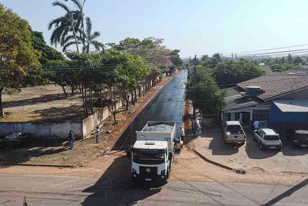 Pavimentação asfáltica é destaque no Programa de Apoio ao Gerenciamento do Planejamento Estratégico dos Municípios